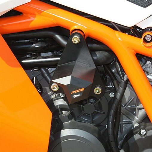 KTM 1190 RC8/RC8R/RC8RR 08-15 エンジンスライダー ブラック T-REX