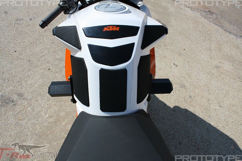 KTM 1190 RC8/RC8R/RC8RR 08-15 エンジンスライダー ブラック T-REX