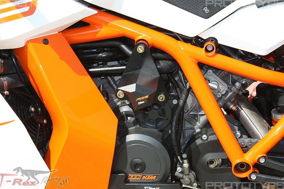 KTM 1190 RC8/RC8R/RC8RR 08-15 エンジンスライダー ブラック T-REX
