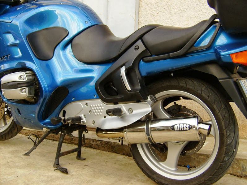 BMW R1100RT オーバルステンレス スリップオンマフラー(レーシング BMW R1100RT オーバルステンレス スリップオンマフラー(レーシング