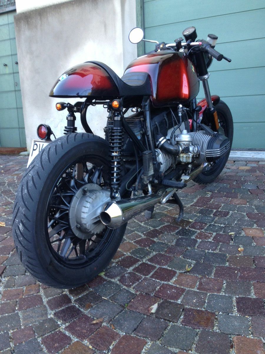 BMW R80/R100 ステンレス スリップオンマフラー ポリッシュ MASS