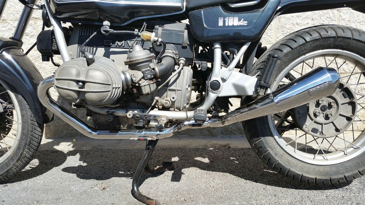 BMW R80/R100ミスティーク Tromb ステンレス 2in1 フルエキゾースト
