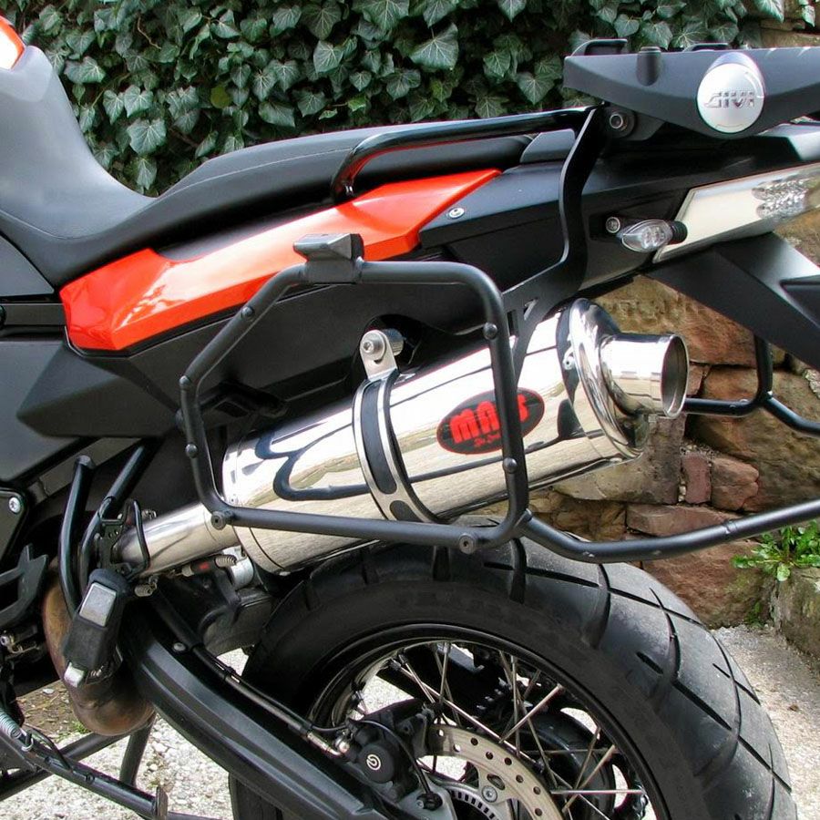 BMW R1100RT オーバルステンレス スリップオンマフラー(レーシング