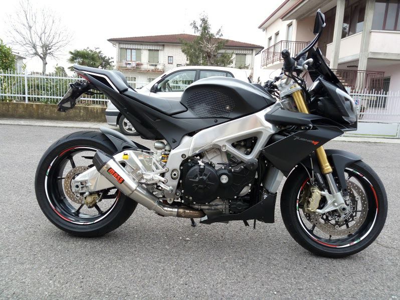 アプリリア RSV4 Tromb チタン Curve スリップオンマフラー カーボンチップ(レーシング) MASS Exhaust_2