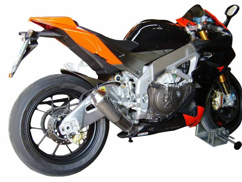 アプリリア RSV4 Tromb チタン Curve スリップオンマフラー(レーシング) MASS Exhaust_3