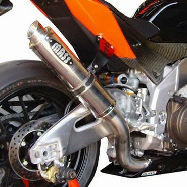 アプリリア RSV4 GP1 ステンレス スリップオンマフラー MASS Exhaust_1