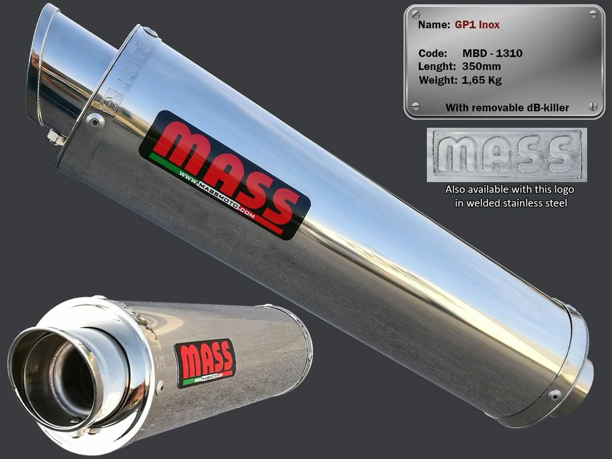 アプリリア RSV4 GP1 ステンレス スリップオンマフラー MASS Exhaust_3