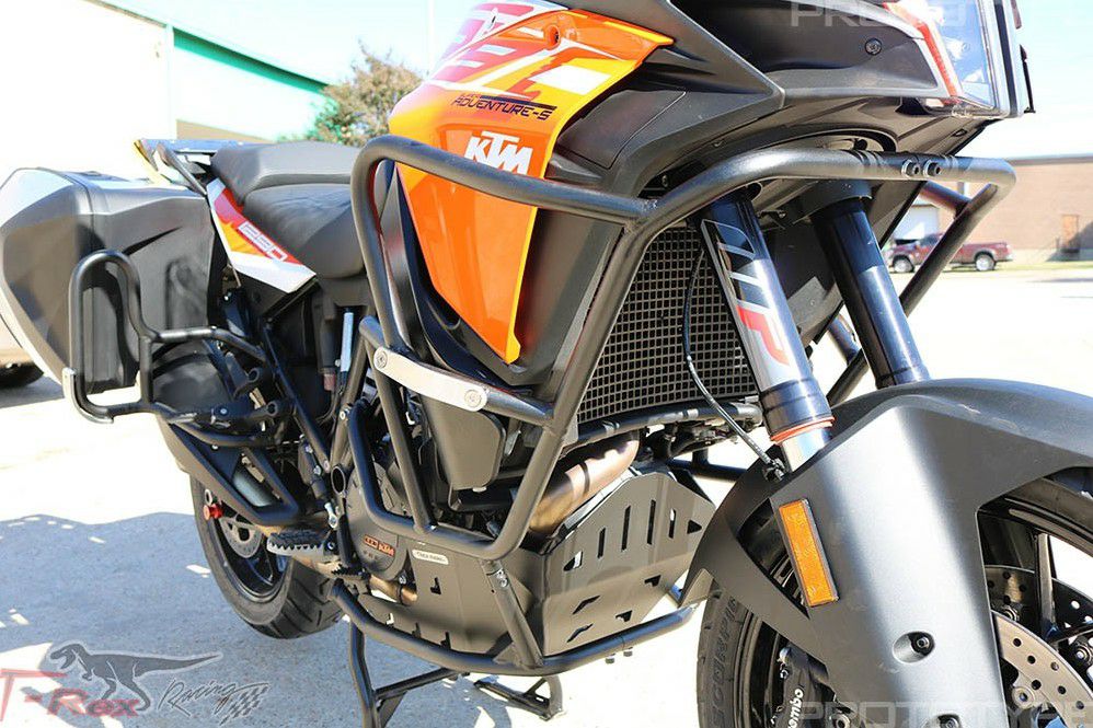 ［tac］KTM ADVENTURE プロテクター入り　アドベンチャー KTM 1190アドベンチャー 13-16 エンジンガード T-REX Racing | バイク