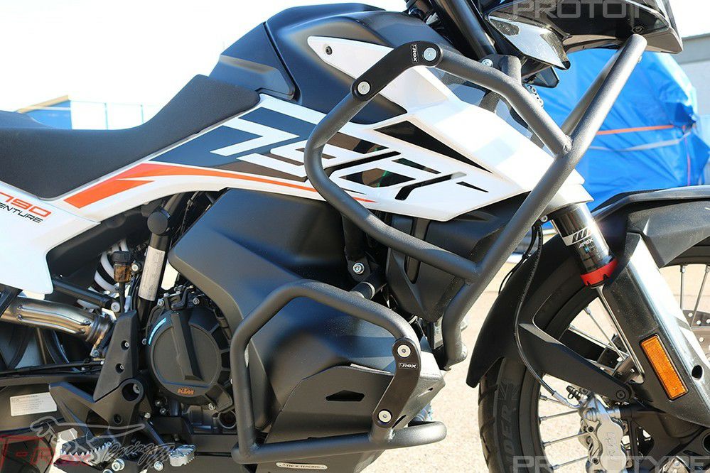 KTM 790/890 アドベンチャー/R トップエンジンガード ブラック T-REX