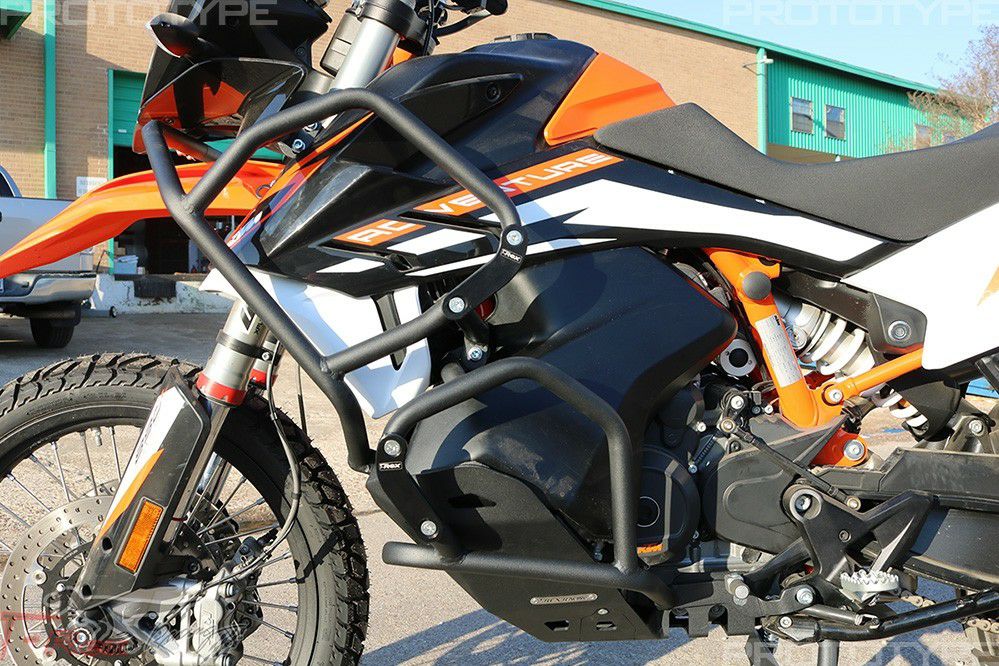 KTM 790/890 アドベンチャー/R トップエンジンガード ブラック T-REX
