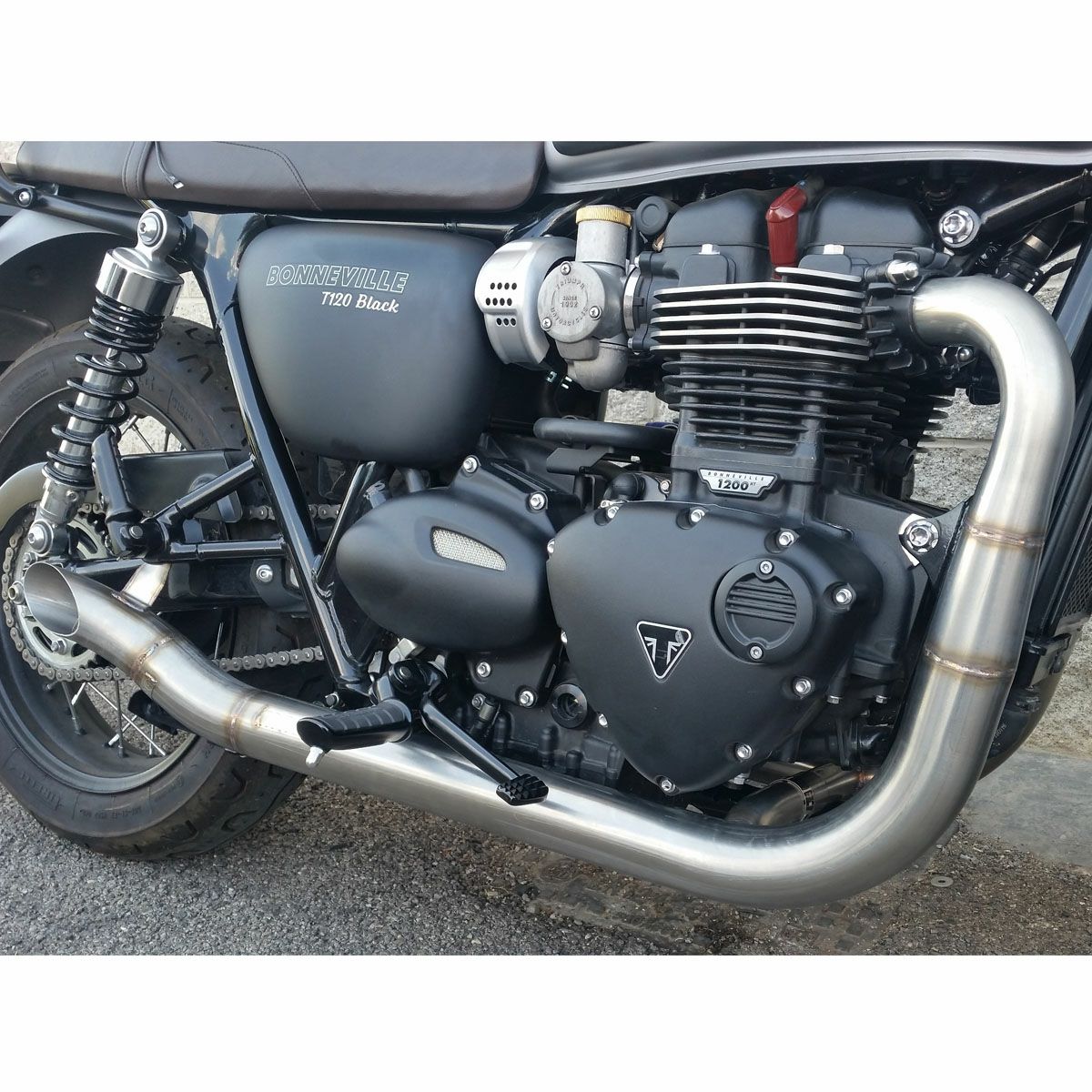 MASS Exhaust マフラー ボンネビル T100/T120 |バイクパーツ専門店