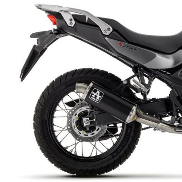 XL750 トランザルプ インディーレース アルミスリップオンマフラー