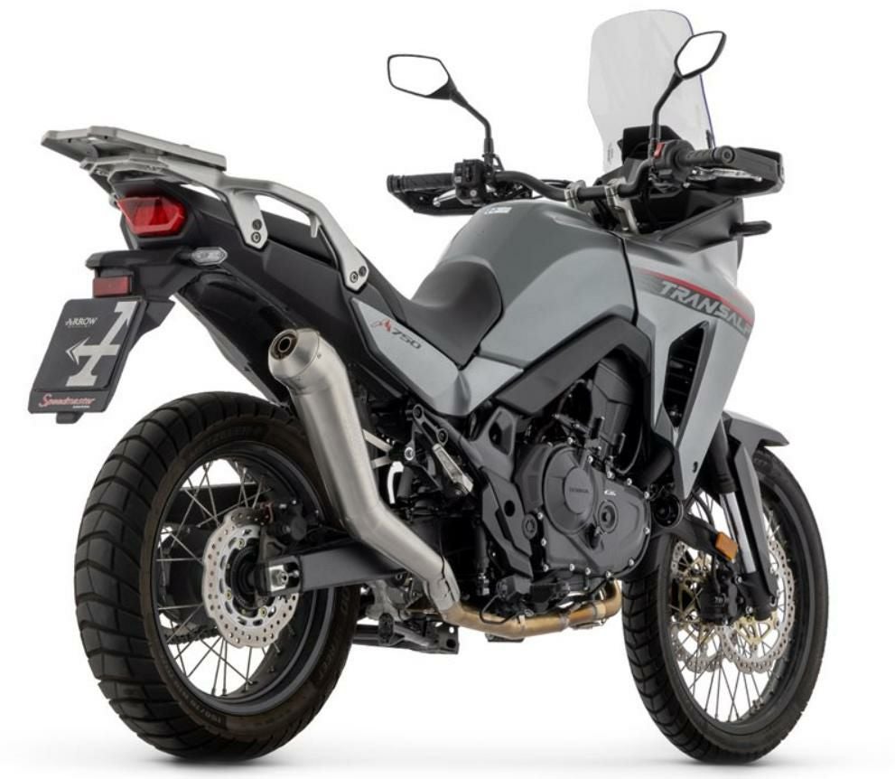 XL750 トランザルプ ダカールレプリカ ステンレスレーシングスリップ