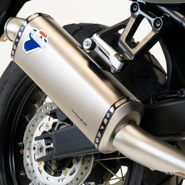 XL750 トランザルプ チタン スリップオンオンマフラー TERMIGNONI