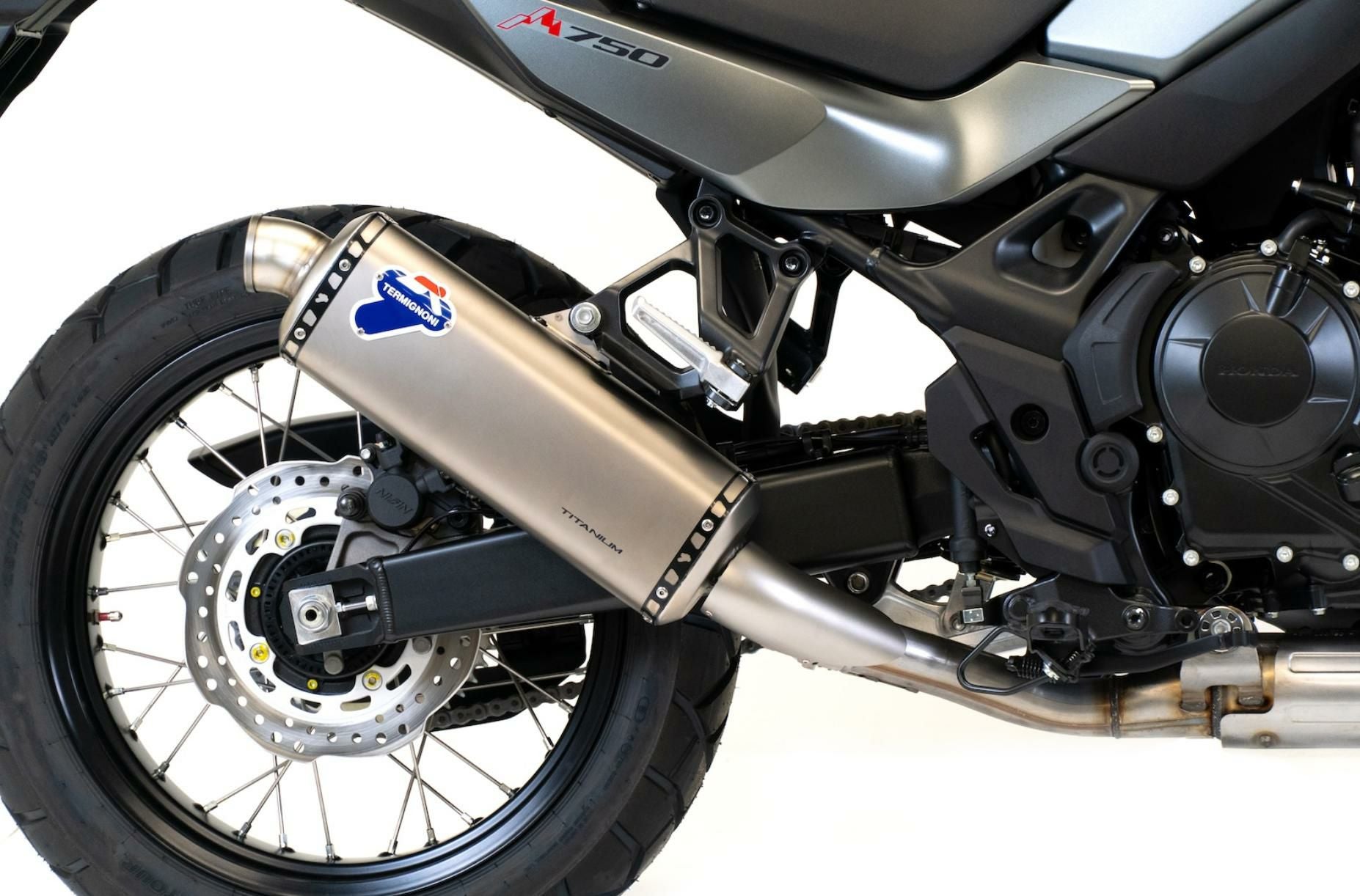 XL750 トランザルプ チタン スリップオンオンマフラー TERMIGNONI