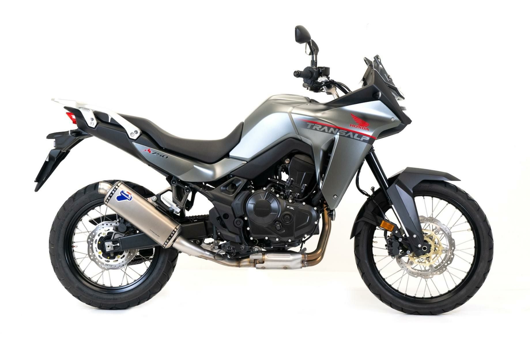 XL750 トランザルプ チタン スリップオンオンマフラー TERMIGNONI