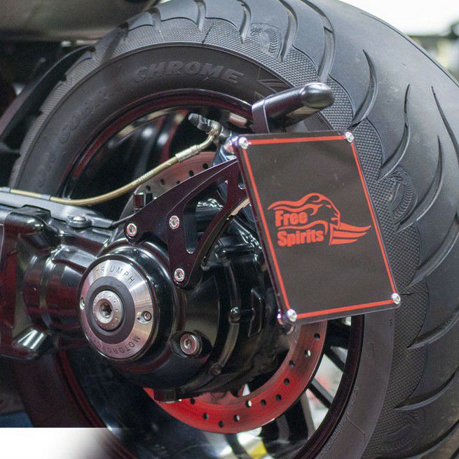 トライアンフ ロケット3R/ロケット3GT リアフェンダー ドライカーボン