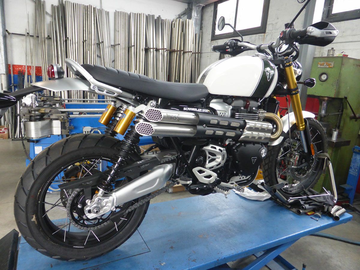 トライアンフ スクランブラー1200XC/XE ステンレス Mohave スリップ