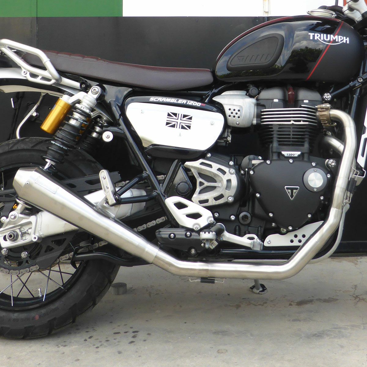 トライアンフ スクランブラー1200XC/XE ステンレス 2in1 Tromb フル