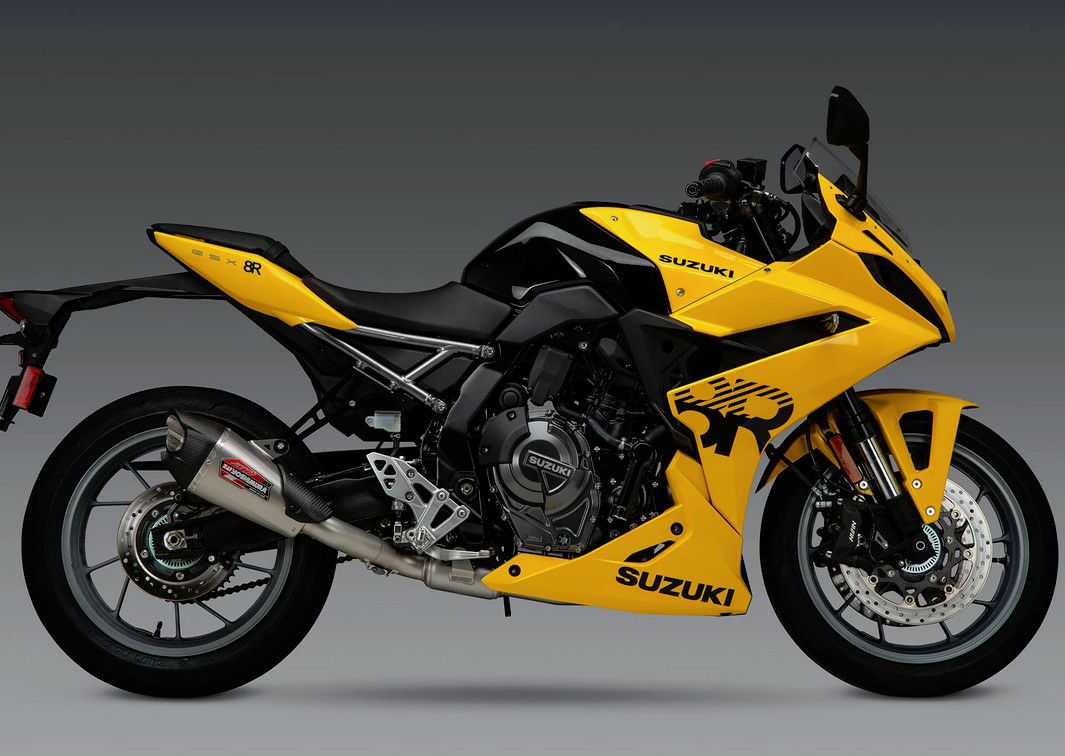 GSX-8S/R/T/TT マフラー フルエキゾースト 