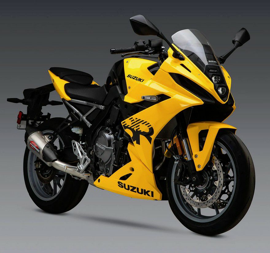 GSX-8S/R/T/TT マフラー フルエキゾースト 