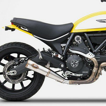 DUCATI スクランブラーSixty2 16-19 スリップオンマフラー 