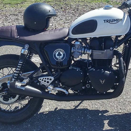 空冷ボンネビル T100/スラクストン900 フルエキゾーストマフラー