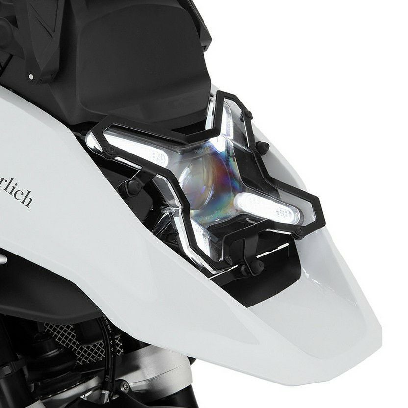 BMW R1300GS 着脱式 ヘッドライトガード クリア ワンダーリッヒ