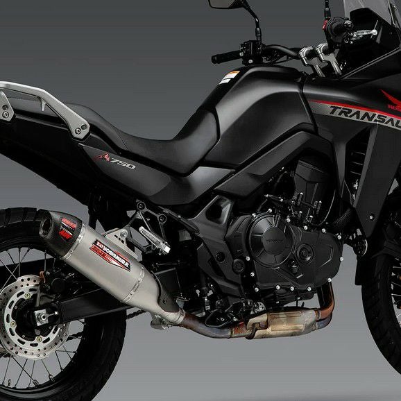 トランザルプ750 スリップオンマフラー 