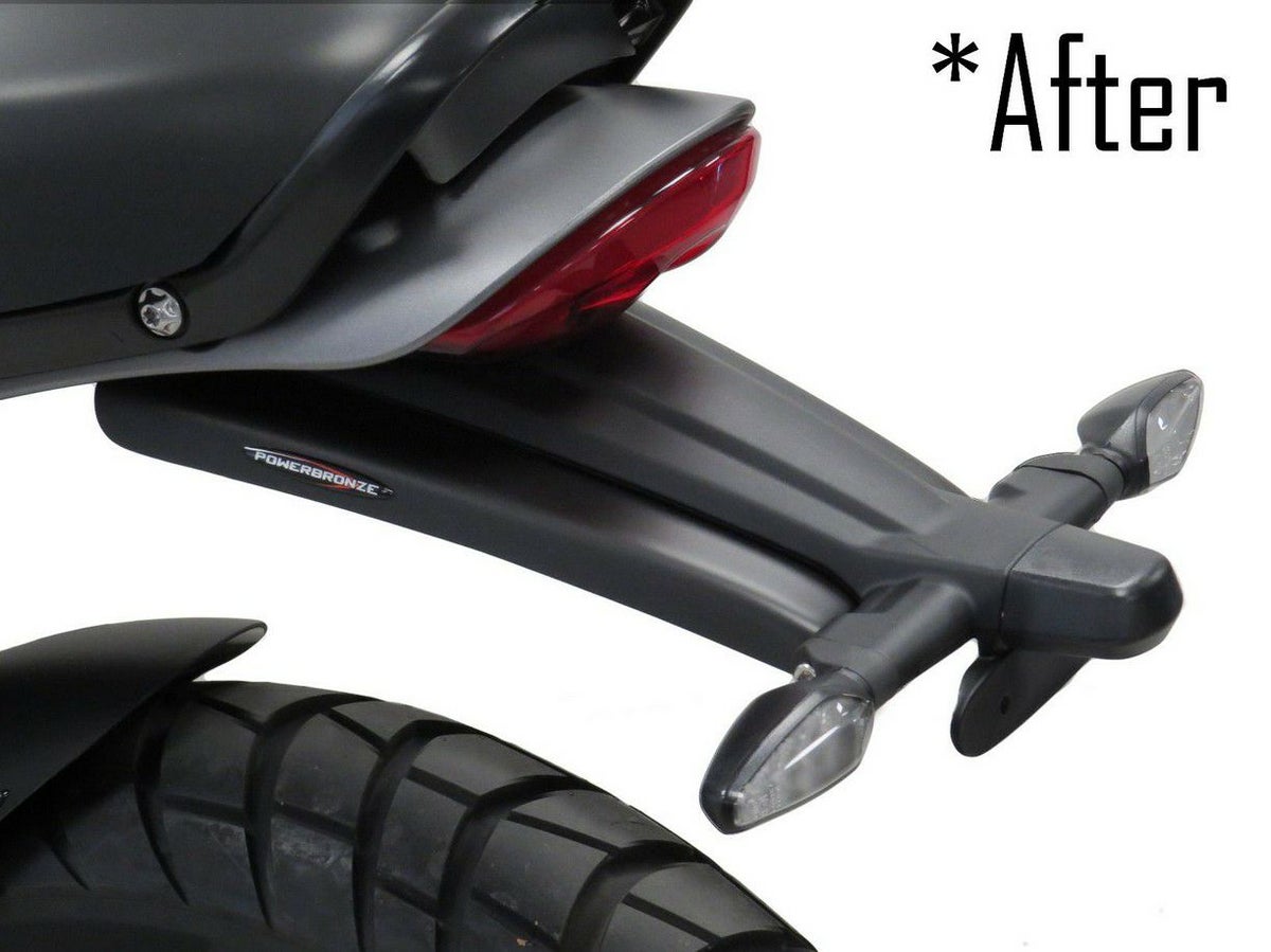 スピード400/スクランブラー400X マットガードディフレクター パワーブロンズ_5