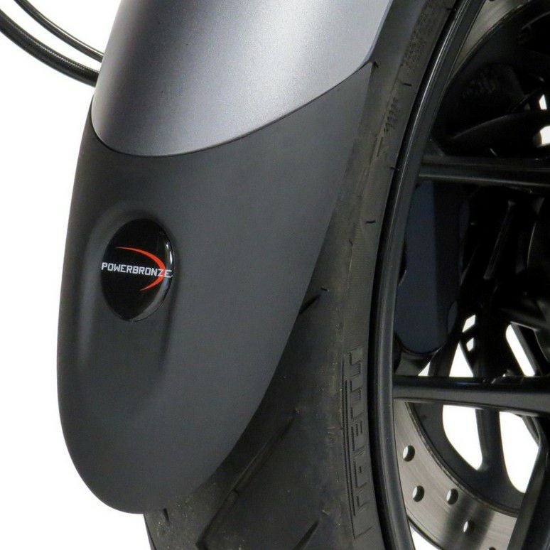ツーリング フェンダーエクステンション ledランプ付き スピード400/スクランブラー400X フロントフェンダーエクステンション
