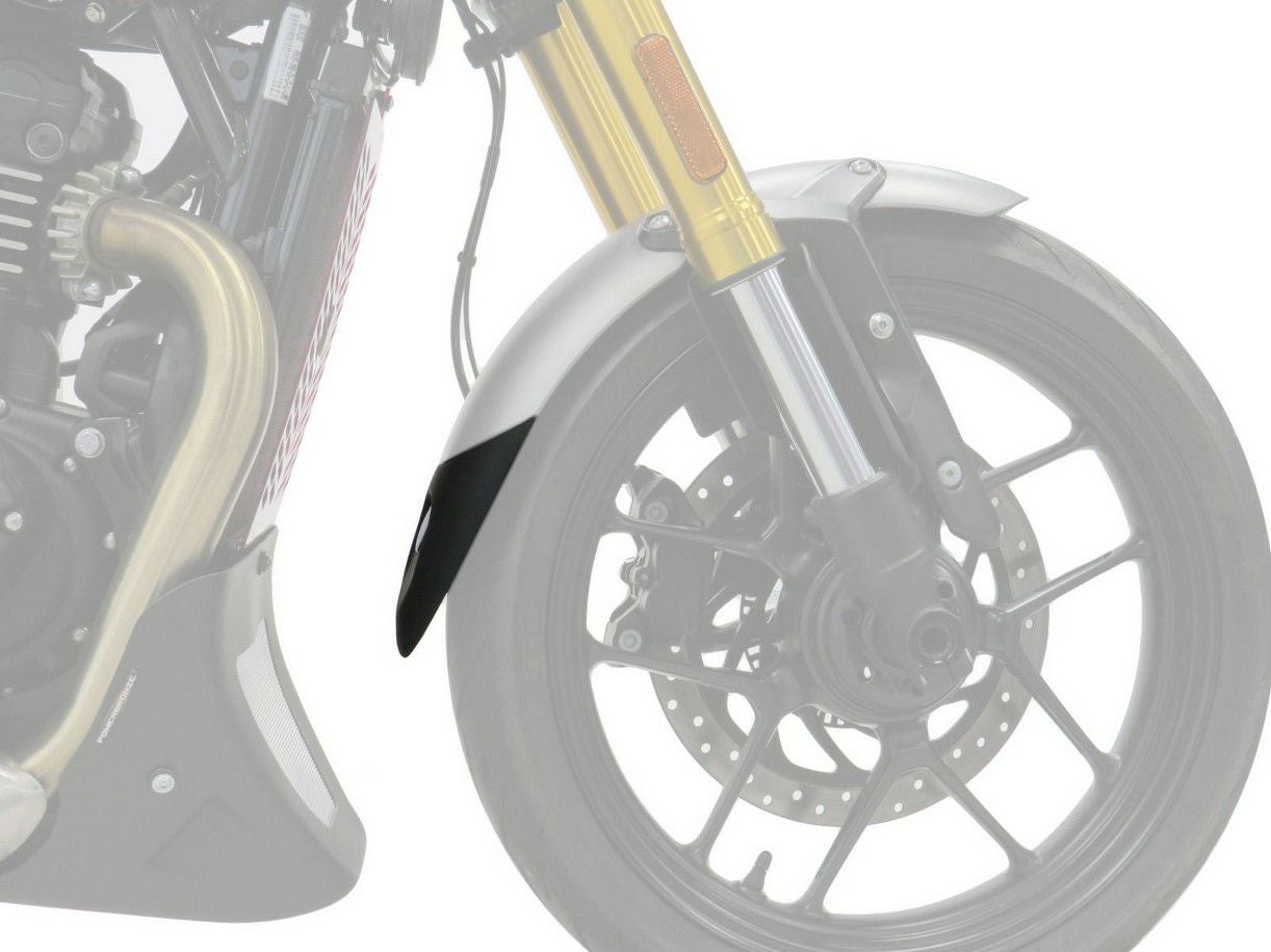 スピード400/スクランブラー400X フロントフェンダーエクステンション