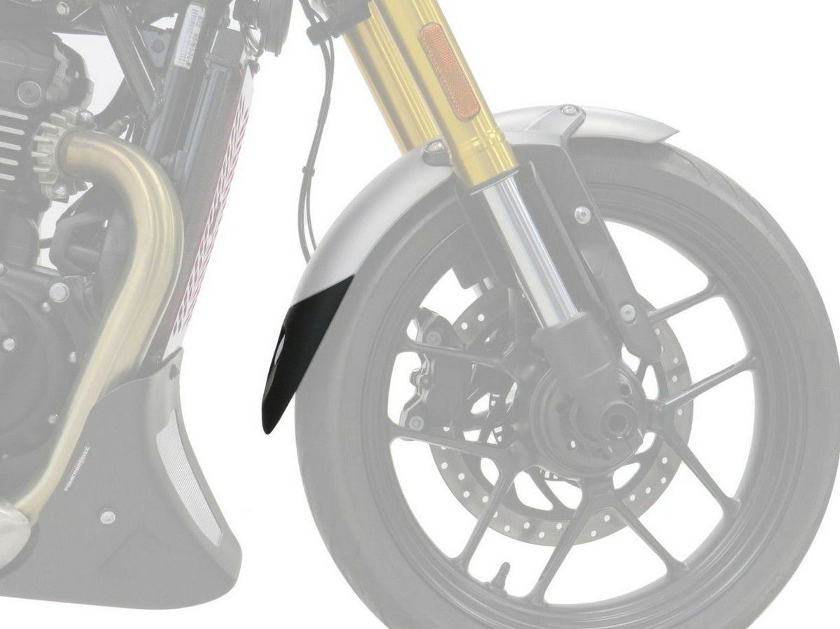 スピード400/スクランブラー400X フロントフェンダーエクステンション パワーブロンズ_4