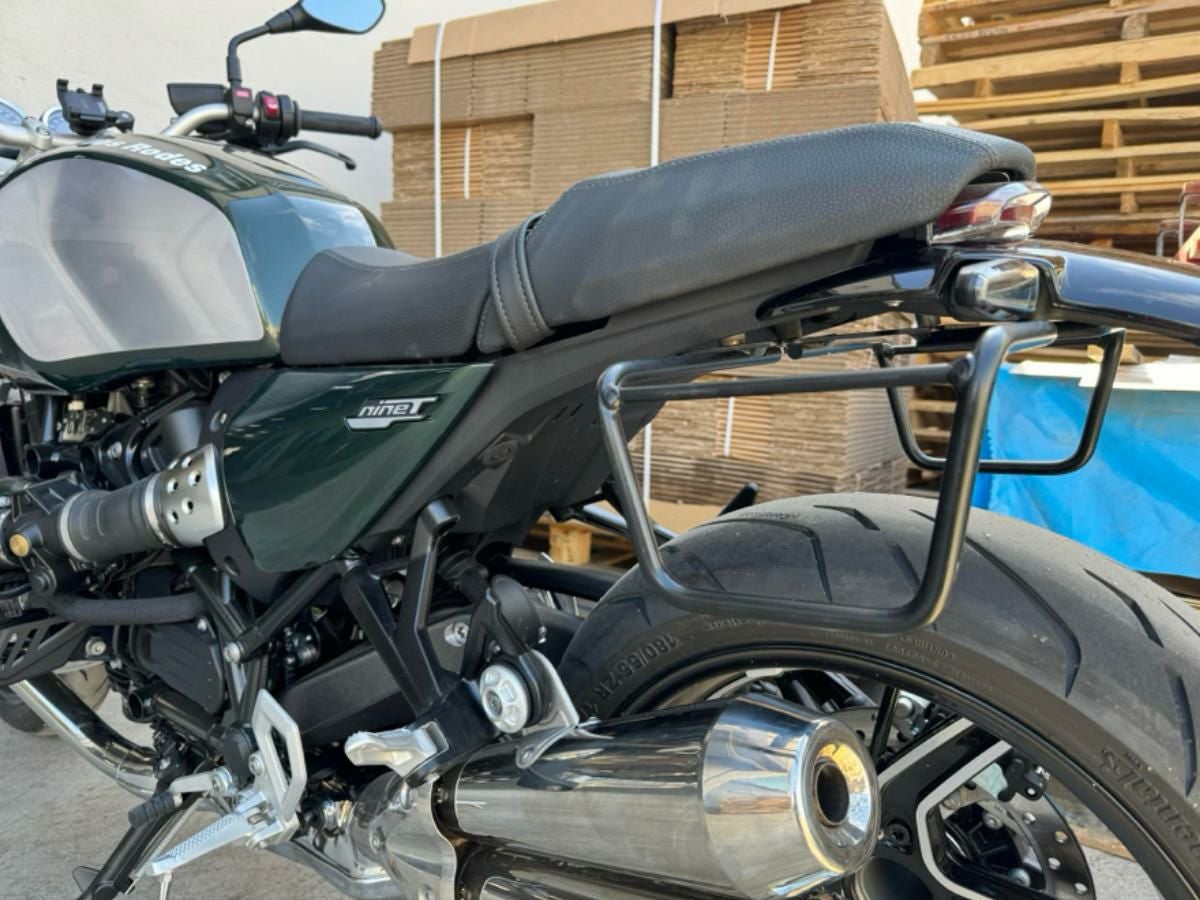 BMW R12niineT サドルバッグ サイドバッグ サポートラック サテン