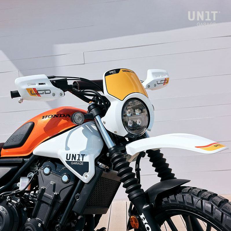 CL250/CL500 タンクサイドパネル ホワイト UNIT GARAGE | バイク