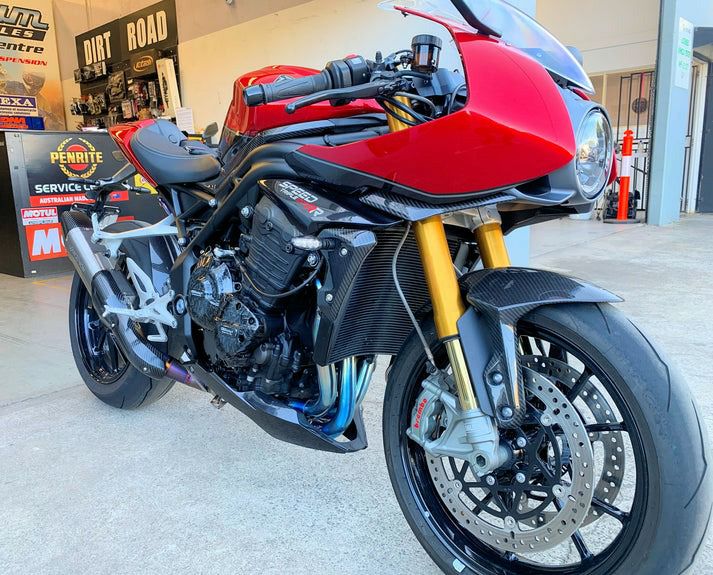 トライアンフ スピードトリプル1200RS/RR チタン フルエキゾースト