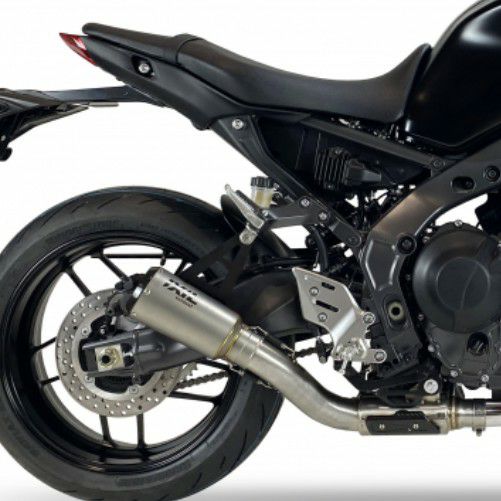 MT-09/XSR900 フルエキゾーストマフラー DUAL HYPERLOW BLACK XL