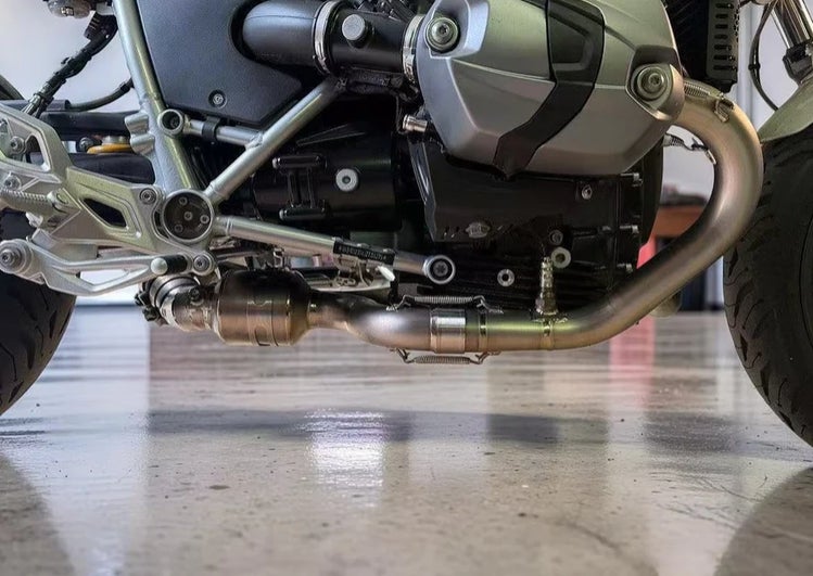 BMW RnineT 21-24 チタン フルエキゾースト マフラー Vandemon_2