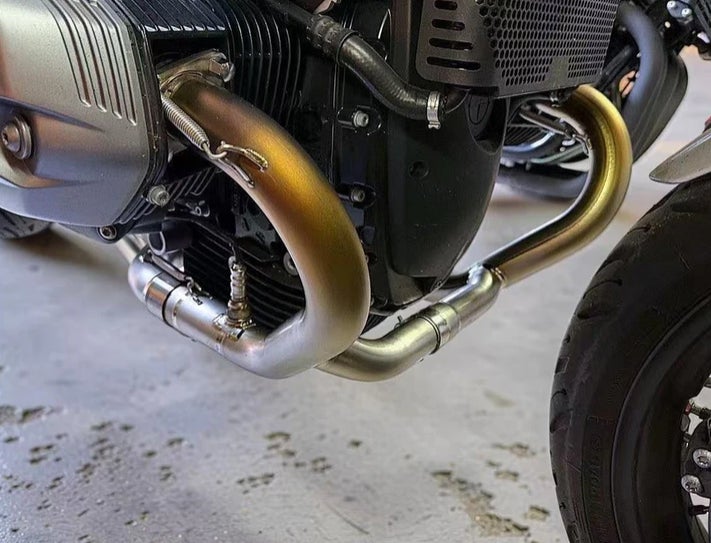 BMW RnineT 21-24 チタン フルエキゾースト マフラー Vandemon_9