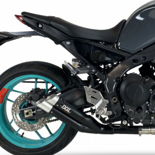 XLCH900 マフラー MT-09/XSR900 フルエキゾーストマフラー DUAL HYPERLOW BLACK XL