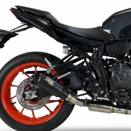 MT-07 21- フルエキゾーストマフラー RACE XTREM ブラック イクシル
