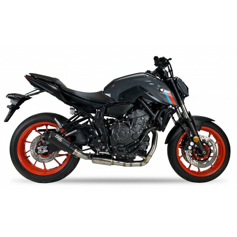 MT-07 21- フルエキゾーストマフラー RACE XTREM ブラック イクシル