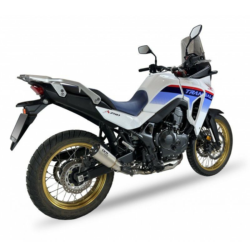 XL750 トランザルプ スリップオンマフラー IXIL レースエクストリーム XL750 トランザルプ スリップオンマフラー RACE XTREM カーボン E