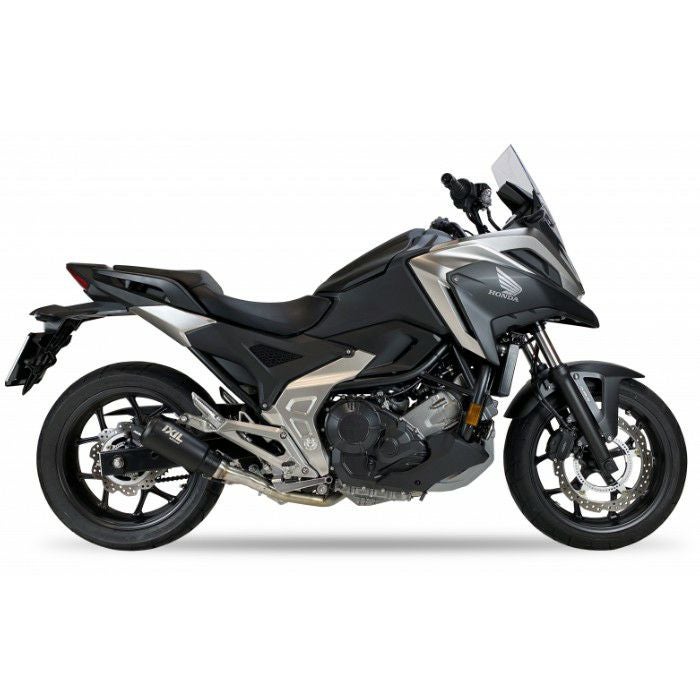 KAN　NC750 IXIL スリップオンマフラー NC700X/NC750X スリップオンマフラー RACE XTREM ブラック イクシル
