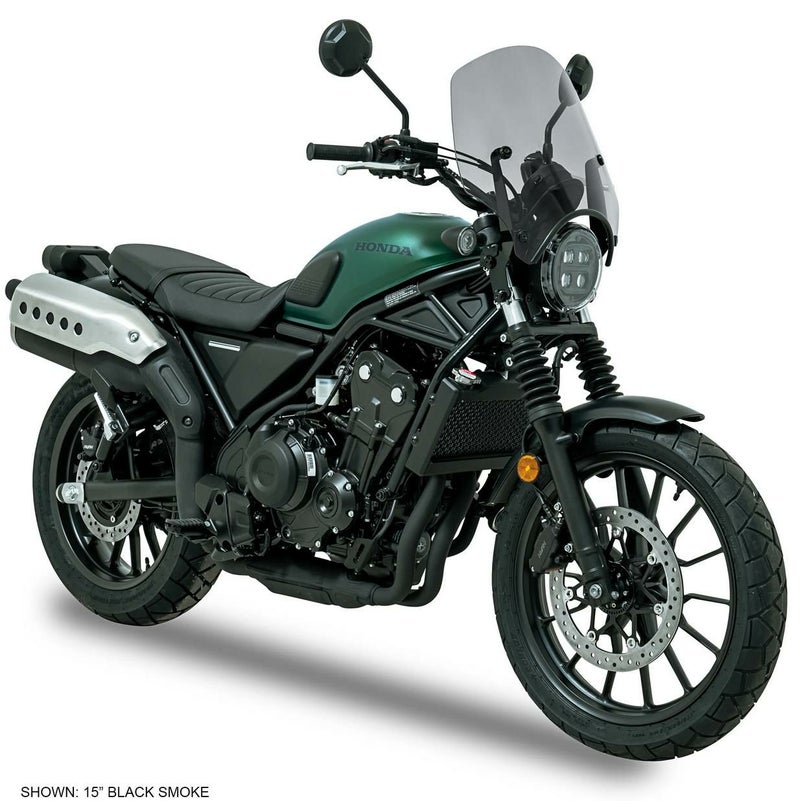 レブル1100/DCT/CL500/250 エルパソ スポーツウインドシールド15インチ 