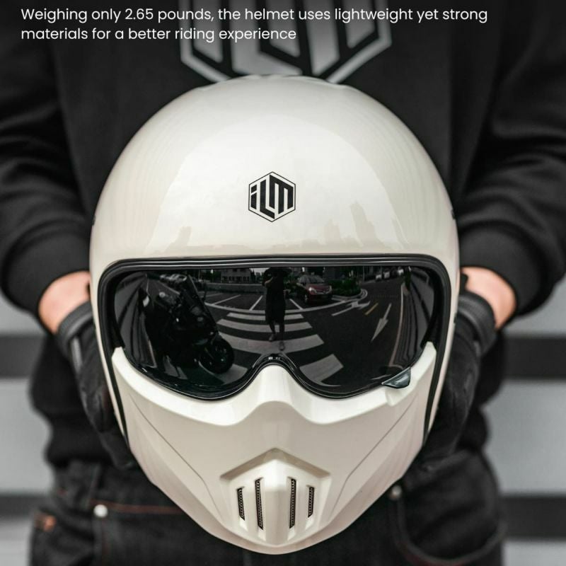 【開封・未使用】ILM バイク用 システムヘルメット フルフェイス LP03 開封・未使用】ILM バイク システムヘルメット フルフェイス LP03 L