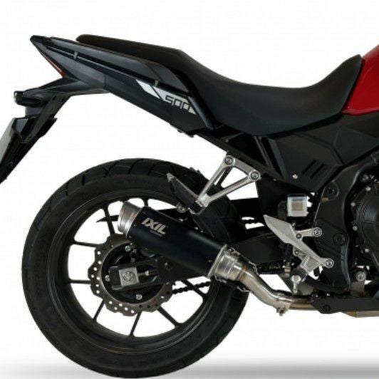 NX400/CBR400R スリップオンマフラー SPORT XTREM ブラックイクシル