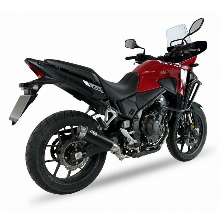 NX400/CBR400R スリップオンマフラー SPORT XTREM ブラックイクシル
