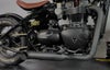 トライアンフ ボンネビルボバー／ボバーブラック 18～24  ドラッグサイレンスドフルエキゾーストシステム セラミックブラック  HITCHCOX_3