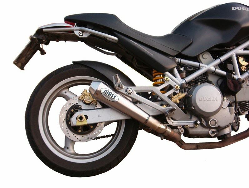 レ*物様 AELLA モンスター796 スリップオンマフラー 軽量 ドゥカティ ドゥカティ モンスター620/695/1000 ステンレス Tromb スリップオン